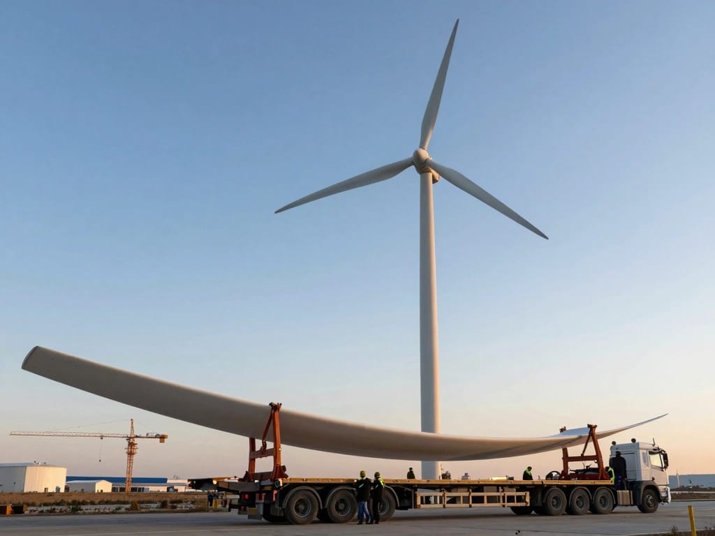 Efficient Strategies for Wind Turbine Blade Transportation Logistics